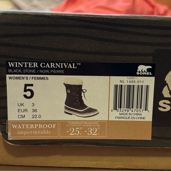 Sorel Women's Carnival Waterproof Winter Boot - Picture 5 of 5